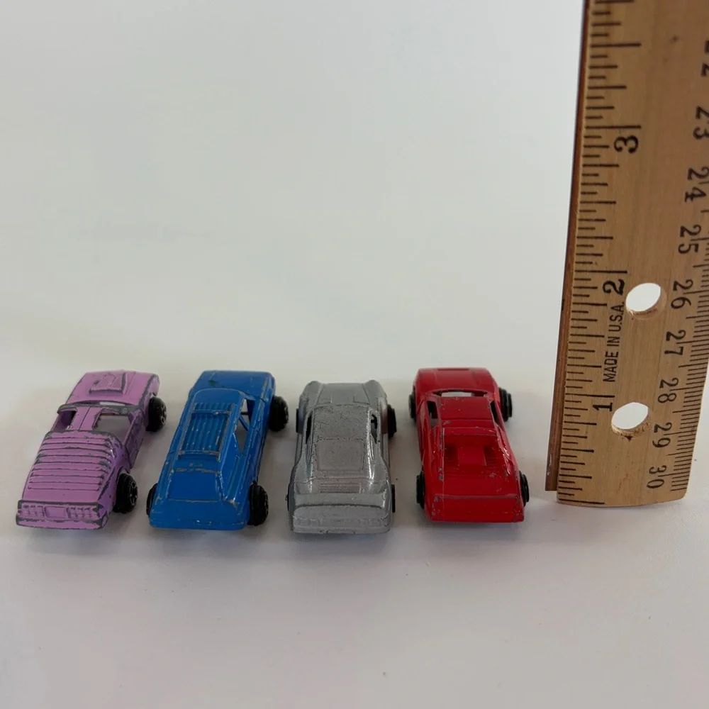 VTG Tootsie Toy Die Cast 1980s‎ Cars Set of 4 Metal